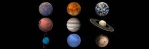 Planets in order by Size( Largest to Smallest)