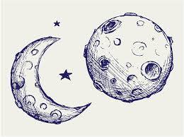 Moon Drawing
