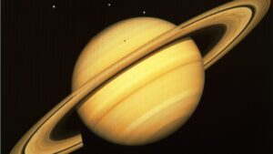 The Science Behind Saturn's Pale Golden Color