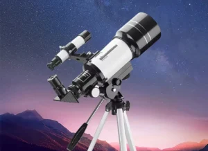 Three Main Telescope Designs for New Astronomers: