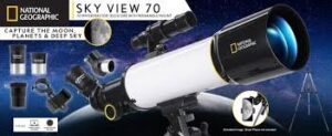 Main Features Included in National Geographic Telescope: 